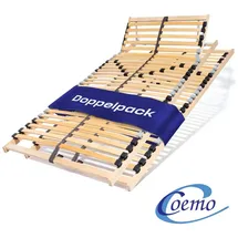 Coemo Partner-Set Lattenrost Ergo 100 x 200 cm