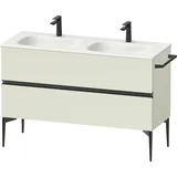 Duravit Waschtischunterschrank 2 Auszüge 128 x 59,2 x 47,7 cm Blassgrün Matt