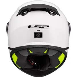 LS2 KID SOLID Gloss White S
