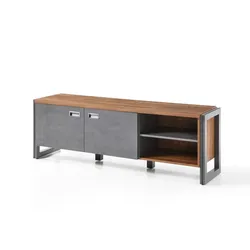 Lowboard Detroit - Industrial Stirling Oak