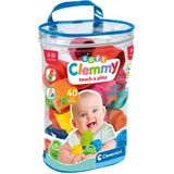 CLEMENTONI Soft Clemmy Bausteine mehrfarbig