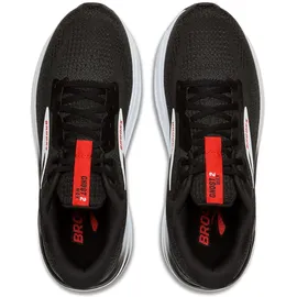 Brooks Ghost Max 2 Herren Black / White / Fiery Red 43