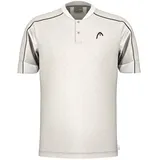 Head Racket Head Play Tech Herren Poloshirt, grau - M