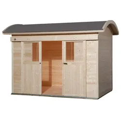 Schiebetürhaus 228 21 mm Weka -naturbelassen - 50 % Rabatt auf Dacheindeckung
