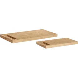 Hübsch Schneidebretter aus Holz 2 St.