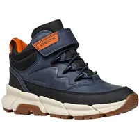 GEOX J FLEXYPER Plus Boy Ankle Boot, Navy/Black, 33