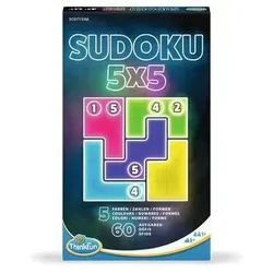 Ravensburger 766345 Thinkfun Sudoku 5x5 Logikspiel ab 8 Jahren