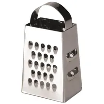 Ibili Mini-Reibe 4-seitig 3-tlg. Silber