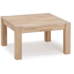 Echtholztisch für Wohnzimmer Wildeiche Massivholz