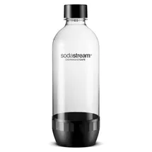 Sodastream 1l Wiederverwendbare Flasche Schwarz/Transparent