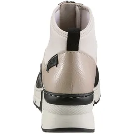 Rieker N6352 hellbeige-schwarz 41