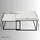 home collective Beistelltisch Set 2 in 1 Weiß Holz 70 x 42,5 x 70 cm