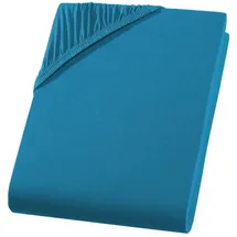 Carpe Sonno Spannbettlaken Jersey 160 x 200 cm Petrol