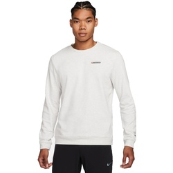 Nike Herren Track Club Dri-FIT Fleece Long-Sleeve Crew schwarz