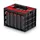 Kistenberg Sortimentskasten SET Werkzeugkoffer 5-tlg. rot|schwarz 415 x 290 x 295 mm
