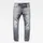 G-Star Straight Fit Grau 32/34