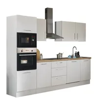 BASIC by Balculina Küchenzeile Turin Breite 280 cm, wahlweise