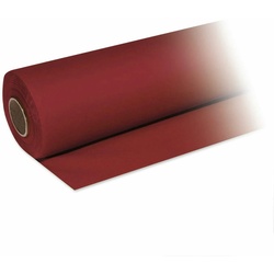 VEPATIM Tischdecke Tischtuch Premium Airlaid 1,2m x 25m stoffähnlich bordeaux