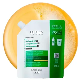 Vichy Dercos Anti-Schuppen Shampoo trockenes Haar Nachfüllpack 390 ml