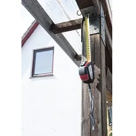 Connex Maßband 5 m Schwarz/Rot