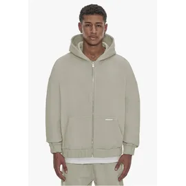 bazix republiq Super Heavy Blank Zip-Hoodie Herren Beige L