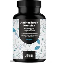 bloom naturals beauty supplements Aminosäuren Komplex Hochdosiert Vegan Tabletten 250 Stück