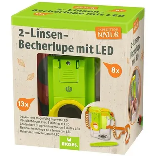 Moses Expedition Natur Becherlupe mit LED