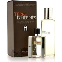 Hermès Terre d'Hermes Eau de Toilette refillable 30 ml + Eau de Toilette Nachfüllung 125 ml Geschenkset