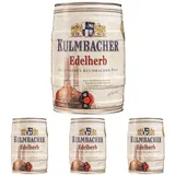 Kulmbacher Edelherb Pils 5,0 l Partydose mit Zapfhahn PFANDFREI (1 x 5,0 l) (Packung mit 4)