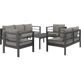 Konifera New Jersey Gartenlounge-Set schwarz