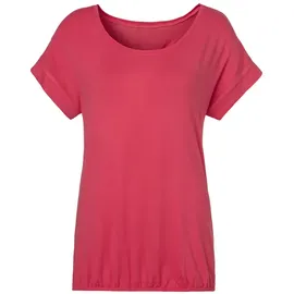 VIVANCE BY LASCANA Kurzarmshirt Damen koralle, navy Gr.36/38