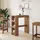 vidaXL Bartisch mit Regal 90 x 40 x 103,5 cm Braun