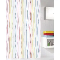 KLEINE WOLKE Duschvorhang Jolie 120 x 200 cm mehrfarbig