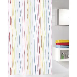 KLEINE WOLKE Duschvorhang Jolie 120 x 200 cm mehrfarbig