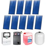 Sunex Flachkollektor-Set 8 9x AMP 2.0 18,09 m2 Solarset