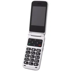 Olympia Mobiltelefon VITUS 4G Bluetooth Seniorenhandy große Tasten Klapphandy rot