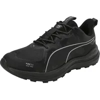 Puma Reflect LITE Trail PTX Road Running Shoe, Black Silver-COOL Dark Gray, 39 EU