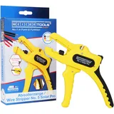 WEICON Abisolierzange No. 5 Solar Pro , zum Entmanteln und Abisolieren gängiger Photovoltaik-Kabel mit einem Querschnitt von 1,5 - 10 mm2