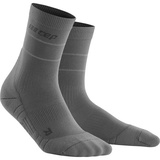 cep Reflective Mid-Cut Socken Damen grau II | EU 34-37 2022 Laufsocken