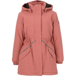 Parka ZIGZAG "Rosalina", Kinder, Gr. 128, pink, 100% Polyester, unifarben, casual, ohne Ausschnitt, Jacken, mit zuverlässigem Wetterschutz und Reflektoren