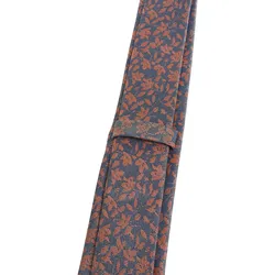 Krawatte ETERNA, Herren, Gr. One Size, blau (blau, schwarz), Seide, klassisch, Krawatten