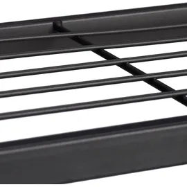 Relaxdays Blumentreppe 69 x 60 cm Schwarz