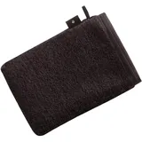Waschhandschuh 16 x 22 cm anthrazit
