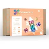 Connetix Magnetkacheln Pastell Quadratisch 40-teilig