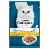 NESTLE POLSKA Gobila Gourmet Perle SASZ.85G Nassfutter für Katzen, Huhn / 24