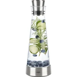 Emsa Flow Slim Kühlkaraffe glas 1,0l 514233