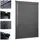 Sekey Jalousette 90 x 220 cm Schwarz