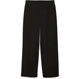 Puma Damen Nature 2.0 Comfort Logo Straight Pants FL Op Strickhose, Puma Schwarz, XL EU