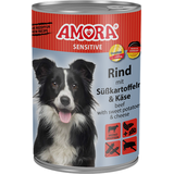 Amora Sensitive Rind & Süßkartoffel - 6x400g