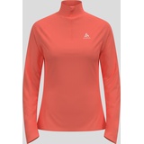 Odlo Women's Essential Half-zip Midlayer living coral (30875) XL